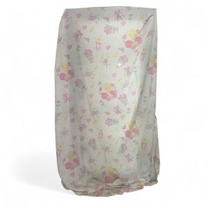 Vintage 1995 BARBIE Ballerina hearts, fitted sheet and sheet, great condition